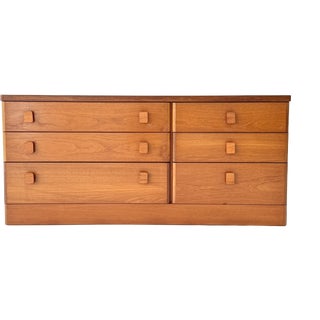 Cantata 6 Drawer Teak Chest of Drawers by John and Sylvia Reid for Stag, 1970s For Sale