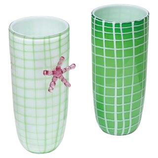 Edie 60 Black Vases by Purho, Set of 2 For Sale