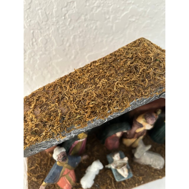Vintage One Piece Christmas Nativity Scene For Sale - Image 4 of 5