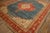 Refined Oushak Antique Turkish Angora Rug With Lovely Cross in the Center in Medallion Pattern For Sale In New York - Image 6 of 12