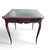 1930s Louis XV Style Game Table With Leather Nail Head Top For Sale - Image 4 of 17