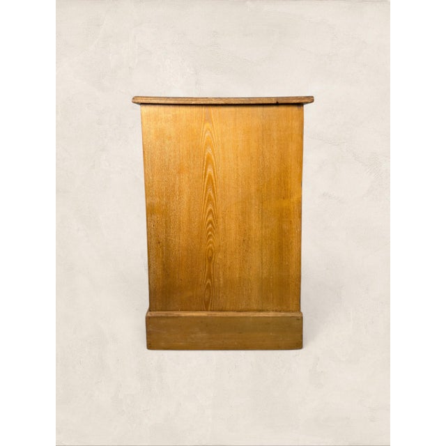 Brown Early 20th Century Antique English Pine Chest of Drawers For Sale - Image 8 of 8