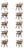 Vintage Chairs by Pierre Jeanneret, 1956, Set of 6 For Sale
