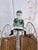 American Folk Art Painted Metal Horse & Sulky Weathervane For Sale - Image 13 of 13