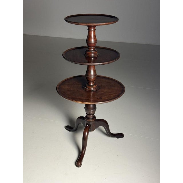 Antique English Tripod Etagère For Sale - Image 18 of 18