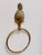 Mid 20th Century Vintage Brass Pineapple Hand Towel Ring Holder For Sale - Image 5 of 5