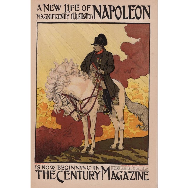 E. Grasset, Napoleon, 1898, Lithograph For Sale - Image 3 of 12