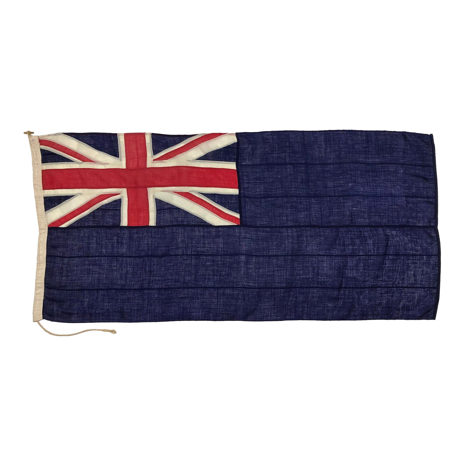 Vintage Wool Blue Ensign Flag With Union Jack Chairish