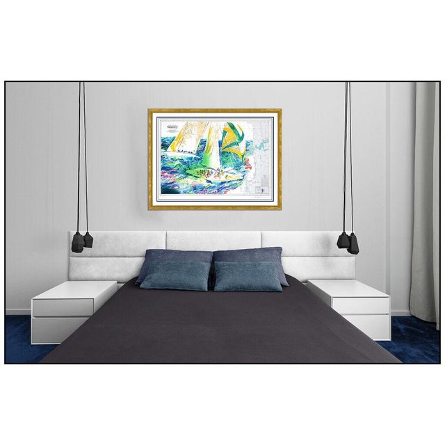 Message us to inquire about custom framing options! (Included for free with every purchase) The artwork here, "The...