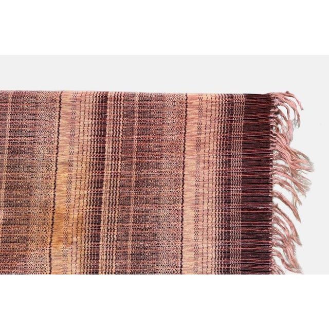 Textile Divan Blanket in Velvet with Fringes, Germany, 1930s For Sale - Image 7 of 8