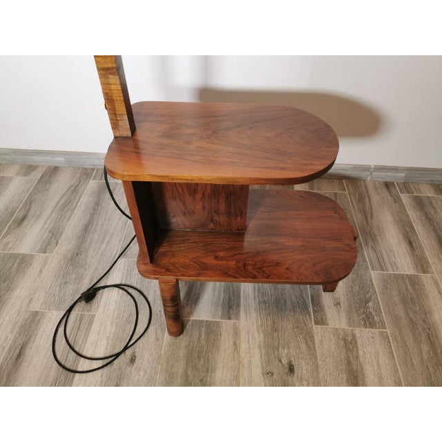 Art Deco Floor Lamp attributed Jindrich Halabala, 1930s For Sale - Image 9 of 18