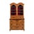 Antique Walnut Vitrine Cabinet For Sale