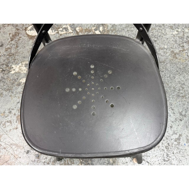 Black Restoration Hardware Metal Madeleine Side Chair For Sale - Image 8 of 12