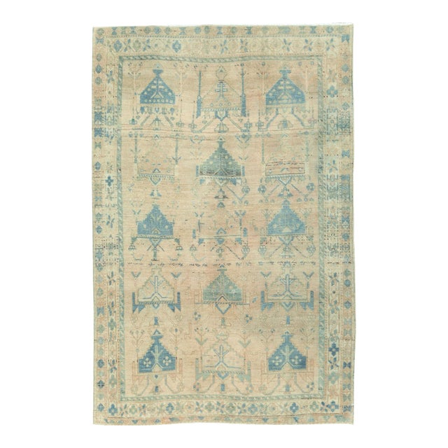 Galerie Shabab Collection Mid-20th Century Persian Afshar Throw Rug For Sale