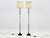 Enameled Metal Floor Lamps with Hexagonal Lampshades by Angelo Brotto for Esperia, 1950, Set of 2 For Sale - Image 10 of 10