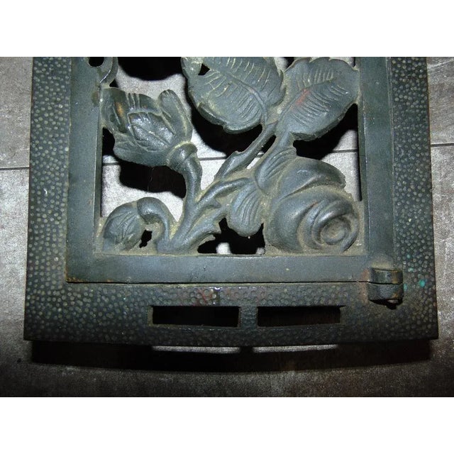 Art Nouveau Brass Door to the Chapel, 1890s For Sale - Image 3 of 9