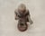Wood South Asian Cast Iron Buddha Figure Abhaya Mudra Pose 3 Ft For Sale - Image 7 of 18