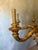 Neoclassical Mid 20th Century Neoclassical Six Light Gilt Wood Chandelier For Sale - Image 3 of 9