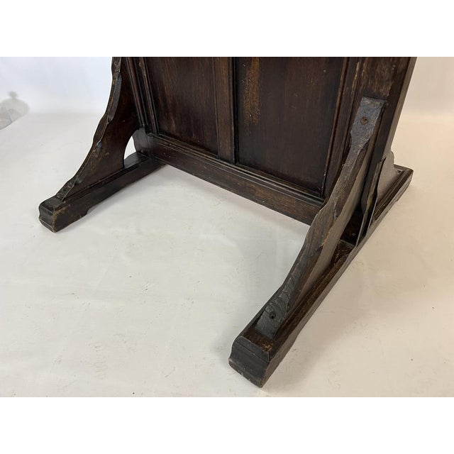 Wood Oak Nave Divider, Paris For Sale - Image 7 of 16