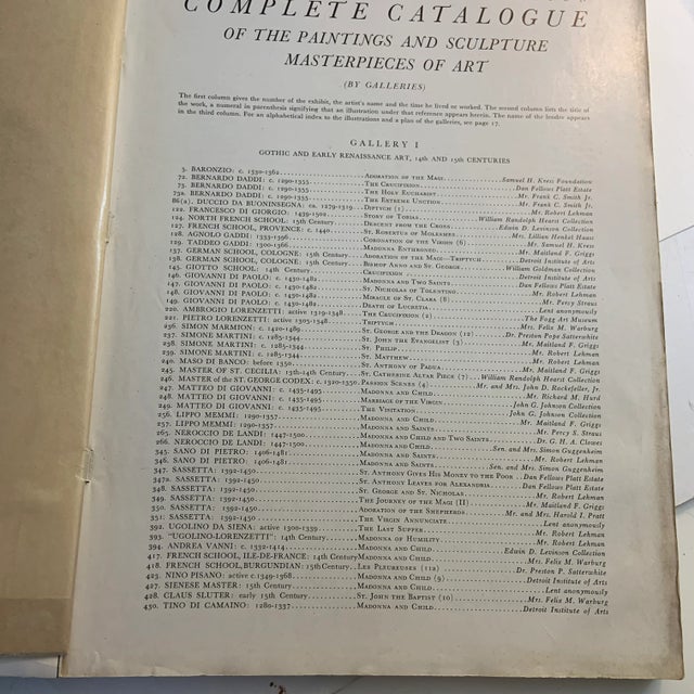 Illustration 1939 Masterpieces of Art Ny World's Fair For Sale - Image 3 of 13