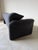 Vico Magistretti Maralunga Two-Seater Black Bouclé Loveseat Sofa for Cassina, Italy For Sale In Miami - Image 6 of 18