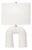 Hable by Visual Comfort Studio Hable Aura Table Lamp in Matte White Ceramic For Sale
