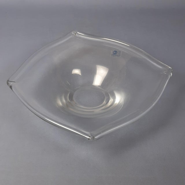 1970s Transparent Glass Centerpiece, 1970s For Sale - Image 5 of 15