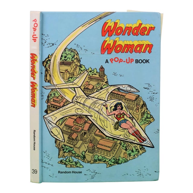 "Wonder Woman: A Pop-Up Book" 1980 For Sale