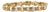 4.6 Carat Diamond Multi-Shape Link 18k Gold Unisex Bracelet For Sale