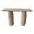 Serene Travertine Console Table 70" For Sale