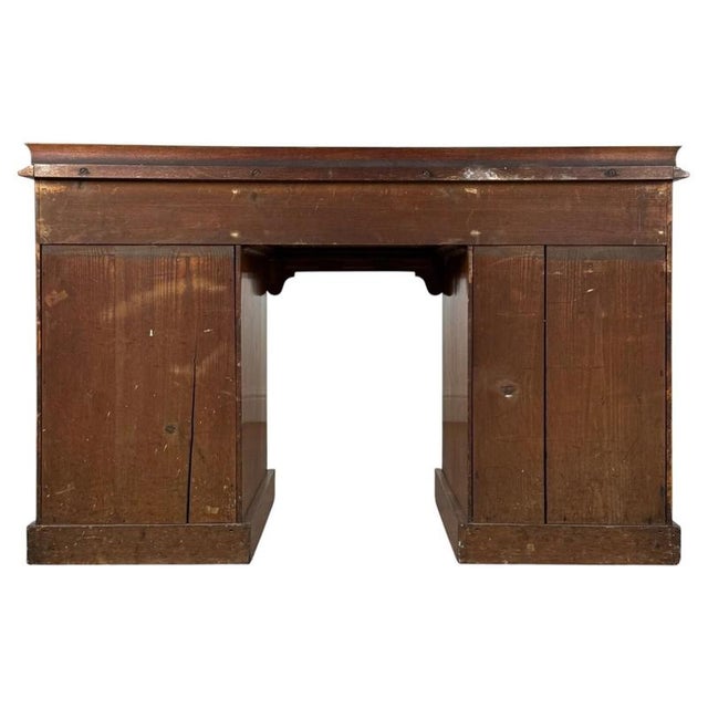 19th Century English Satinwood Writing Desk For Sale - Image 6 of 11