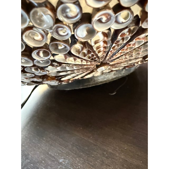 Shell Mosaic Table Lamp For Sale - Image 11 of 12