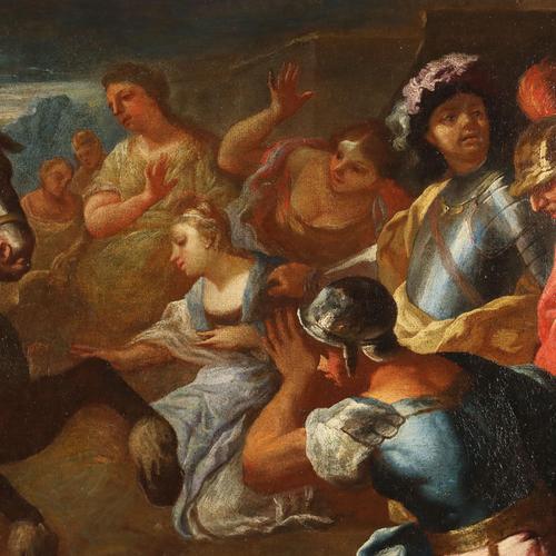 The Triumph of Alexander the Great, 17th Century, Oil on Canvas For Sale - Image 6 of 13