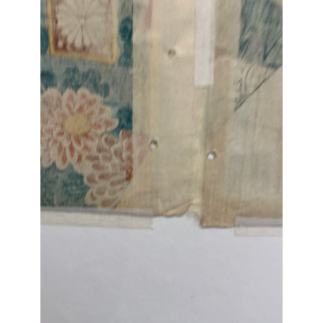 Utagawa Kunisada (Toyokuni Iii) Kabuki Actor Ukiyo-E Triptych For Sale - Image 15 of 17