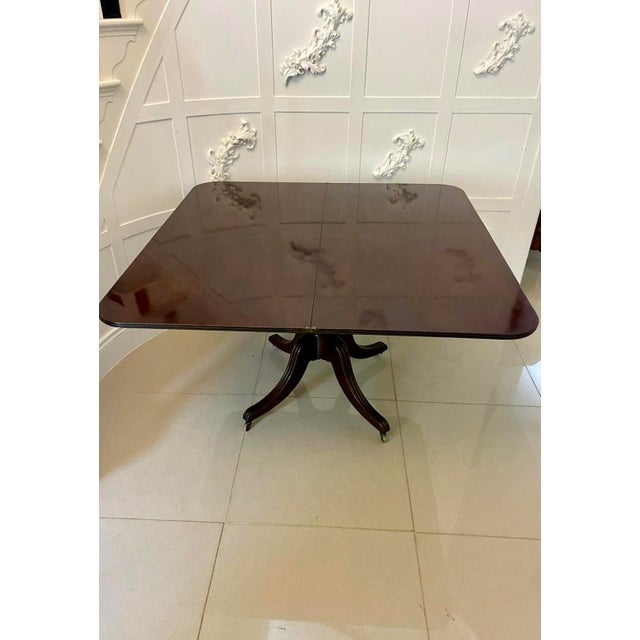 Hollywood Regency Antique Regency Mahogany Dining Table, 1825 For Sale - Image 3 of 15
