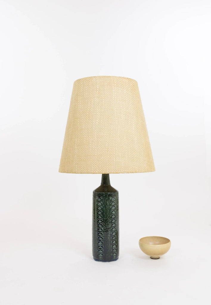Green Blue Dl/27 Table Lamp by Linnemann-Schmidt for Palshus