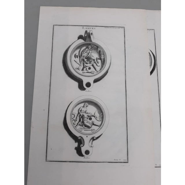 Off-white Early 18th Century French Copper Engraving Oil Lamp Prints - Set of 8 For Sale - Image 8 of 12