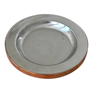 Gabriella Crespi Signed Large Round Tray For Sale