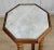 Vintage Traditional Turned Walnut & Marble Plant Stand Pedestal For Sale - Image 4 of 11