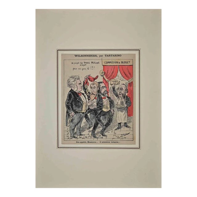 Le Jeune Garde, Original Lithograph, 1888 For Sale