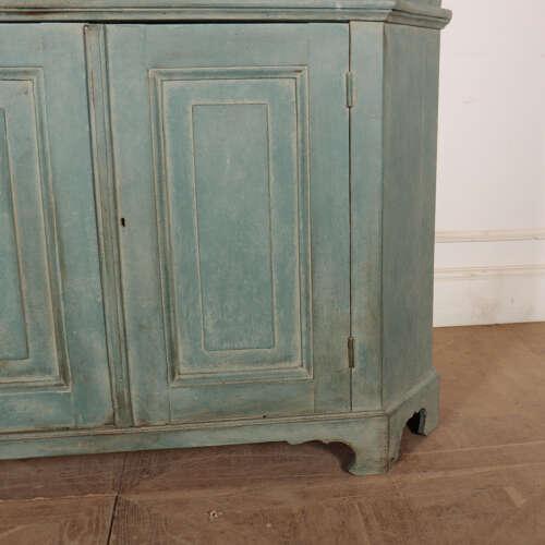 Dutch Glazed Cabinet in Pine For Sale - Image 5 of 10