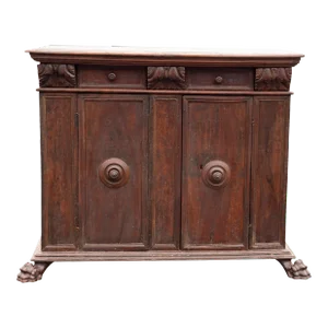 Italian Renaissance Walnut Cabinet