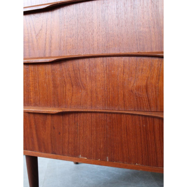 Vintage Danish Chest of Drawers in Teak, 1960s For Sale - Image 10 of 14