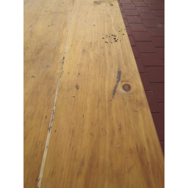 1900s Antique Massive Farmhouse Island For Sale - Image 10 of 10