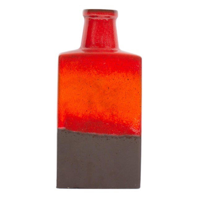 Scheurich Keramik 281-30 West German Ceramic Bottle Vase For Sale