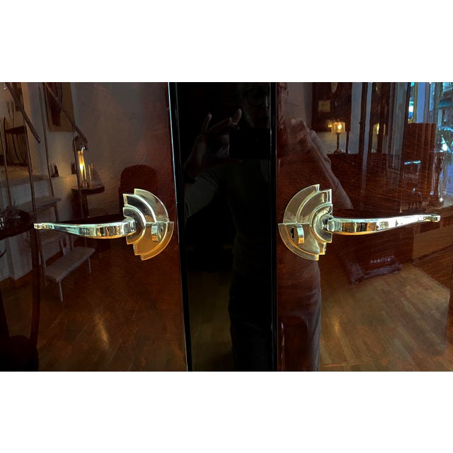Vintage Art Deco Salon Cabinet, 1930 For Sale - Image 4 of 8