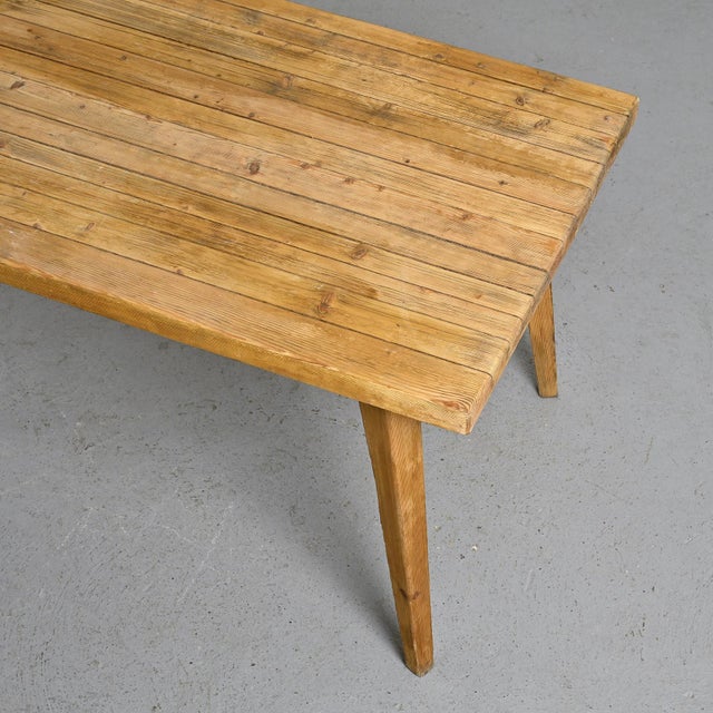 Dining Table attributed to Christian Durupt, 1970s For Sale - Image 3 of 15