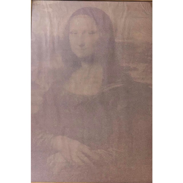 Portraiture Rare! Mona Lisa Displayed in Computer Histoty Museum, and Museum of Digital Art. Mona by the Numbers by H.Philip Peterson, October 24, 1965 For Sale - Image 3 of 9