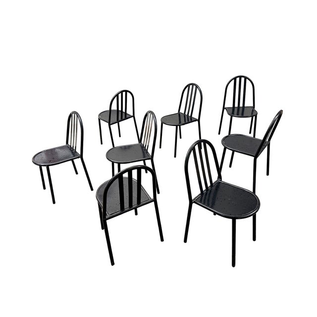 Pallucco Model 222 Chairs by Robert Mallet-Stevens for Pallucco, 1980, Set of 8 For Sale - Image 4 of 12