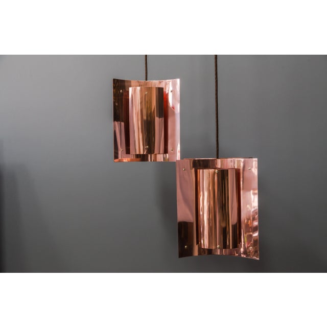 1960s Danish Copper Pendant Lamp by Svend Aage Holm Sørensen, 1960s For Sale - Image 5 of 18